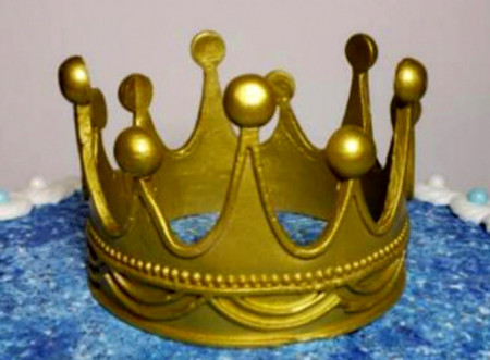 Corona Principessa 22 cm. Stampo Large in silicone