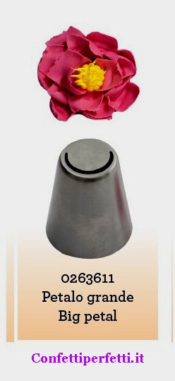 PETALO GRANDE 4. Beccuccio Russo per Fiori completi Decora