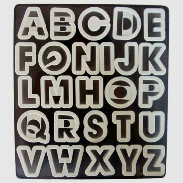 40 pezzi Stencil Lettere Corsivo,Stencil Alfabeto E Numeri,Stencil