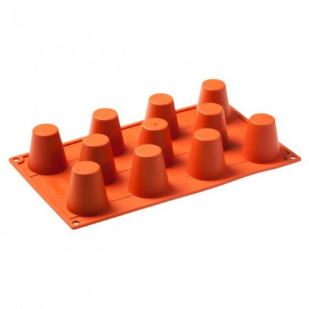 Stampo in silicone platinico Baba composto da 11 impronte.