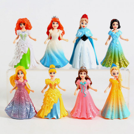 MINI PRINCIPESSE DISNEY BIANCENEVE E CUCCIOLO PVC - Enne Store