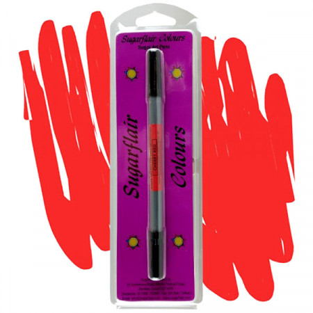 Pennarello Rosso Crimson Dual Brush Doppia Punta Abt847