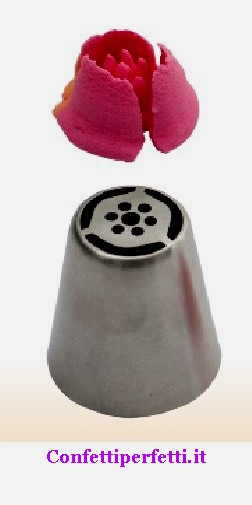 TULIPANO 3 PETALI 15. Beccuccio Russo per Fiori completi Decora