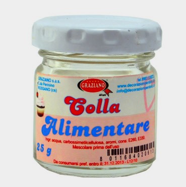 Colla Edibile Alimentare 50 gr Funcakes