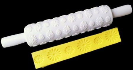 Mattarello decorativo Margherite.