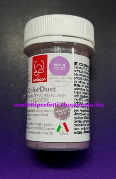 VIOLA. Colorante Lipo in polvere concentrato.Modecor