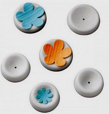 6 formine Asciugatura e supporto in plastica per Fiori