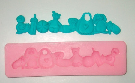 Bordo Neonato. Stampo in silicone