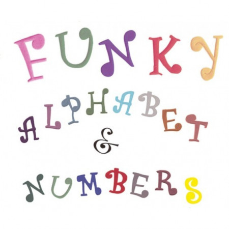 Stampo Funky Lettere e Numeri