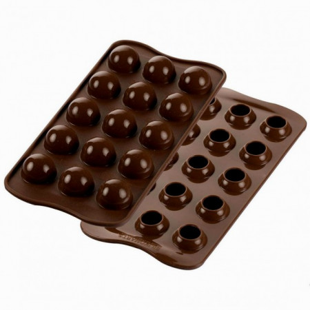 Stampo In Silicone Per Cioccolatini Tartufino 3D - Cake Love