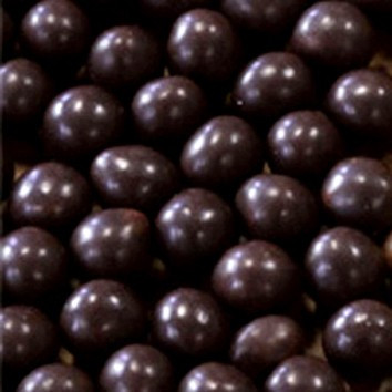 Perline di riso e frumento coperte di Cioccolato Fondente. CRUNCHY BEADS. 