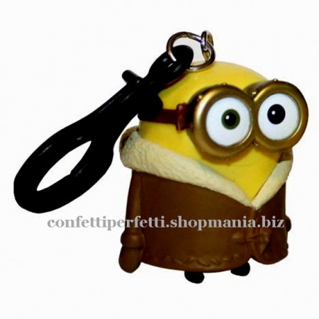 Portachiavi 3D Minions Invernale.