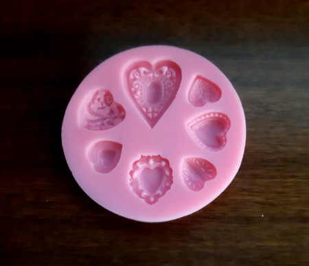 Stampo Pop It in silicone DecorPop cuore