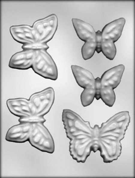 Stampo in policarbonato per farfalle di Cioccolata