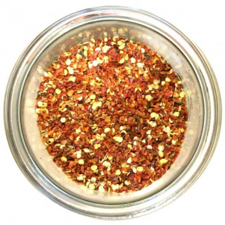Peperoncino Chili Chipotle Rosso affumicato Jalapeno Usa. Piccantezza: 5-6/10. 25 gr.