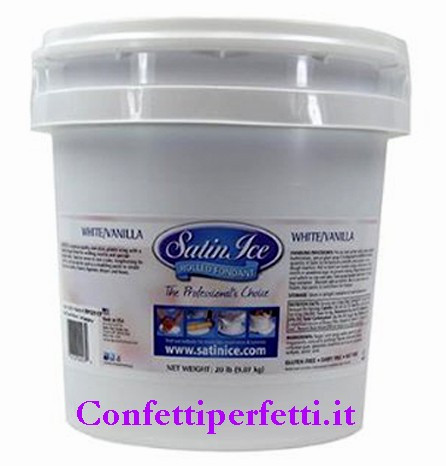 Pasta di zucchero colorata Satin Ice 1Kg - BakerShop