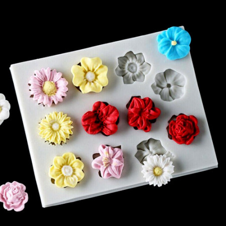 Stampi per vasi da fiori per animali, stampi in silicone per