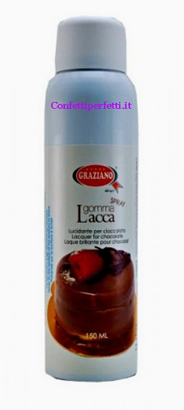 Gomma lacca Lucidante Spray per cioccolato