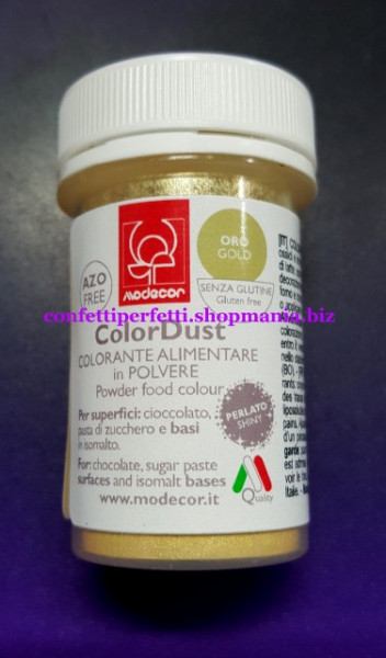 ORO Colorante Lipo in polvere concentrato.Modecor