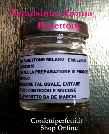 Panettone Colomba. Emulsione. Gusto delicato.