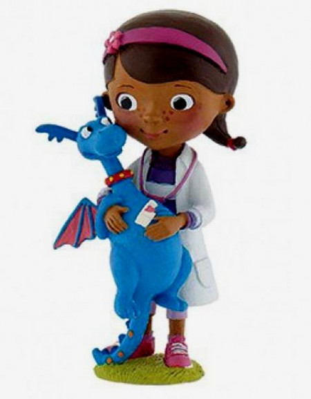 Dottoressa Peluche Statuina in PVC.