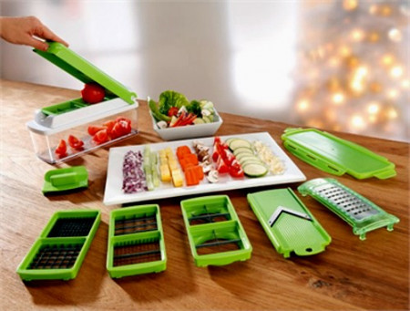 Cubetta taglia verdure manuale per frutta verdura compreso kit