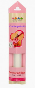10 Sac a Poche di 41 cm. Trasparenti. Usa e getta. Funcakes