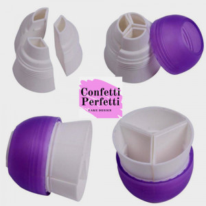 Adattatore per decorazioni a tre colori per Sac a Poche