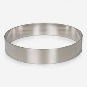 Anello 26 x 4.5 cm. Professionale in acciaio inox
