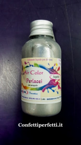 Argento liquido per Aerografo 50 ml. Senza glutine.