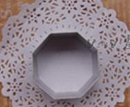 Casa, Farfalla, Ottagono,Quadrato,Fiore,Cuore e Stella. Set di 7 stampi in metallo.