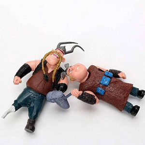 Dragon 2. Set di 8 grandi personaggi in PVC di 13 cm affare
