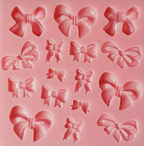 stampo silicone fiocchi per il cake design