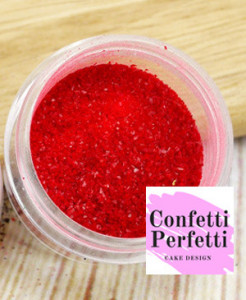 Glitter Rosso. Sparkles Red Fizz. Sugarflair