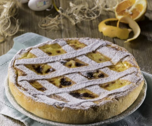 Pastiera. Teglia Ruoto in alluminio
