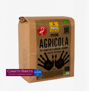 PETRA 0106 HP Agricola. Miscela per prodotti alle farine di Segale Integrale e di grano tenero tipo 0 con Semi - Biologica