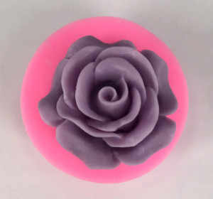 Piccola Rosa di 3 cm. Stampo in silicone