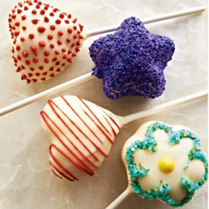 Pinza per realizzare velocemente fantastici Cake Pops a forma di Cuore Stella e Fiore.
