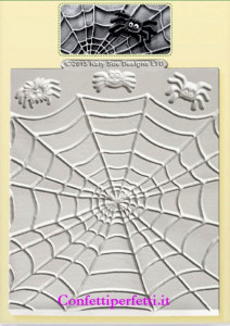 Ragnatela. Stampo in silicone Spiders Uomo Ragno e Web. Originale Katy Sue