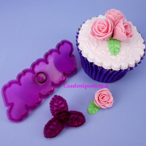 Rosa Cupido. Set di 2 Stampi