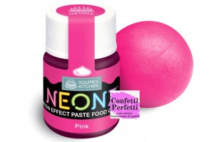 Rosa. Fluo NEONZ. Colorante alimentare in gel. Squires Kitchen