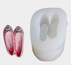Scarpetta da Ballo Griffe Ch. Stampo in silicone