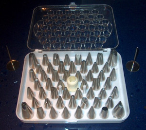 Set di 52 Beccucci Professionali per decorazione.