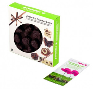 Stampo Choco Summer in Silicone Farfalle Bruchi Coccinelle e Lumachine. .