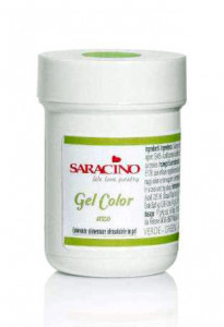 Verde. Colorante alimentare in gel 20 gr. Saracino