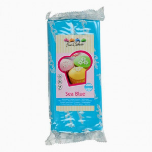 1 Kg Blu Mare. Pasta di zucchero FunCakes