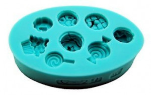 8 Cupcakes. Stampo in silicone