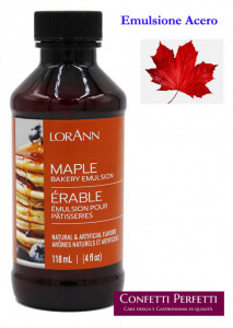 Acero. Emulsione. LorAnn
