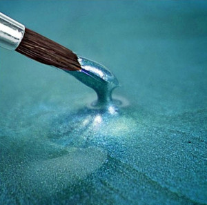 Baby Blu Celeste Metallizzato. Colorante in gel. Rainbow Dust