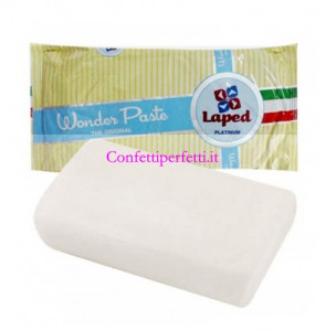 Bianca Wonder Paste. Pasta di zucchero da copertura . Laped 1 Kg.Certificata Kosher.